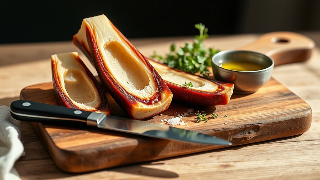 rinse dry seasoned bones