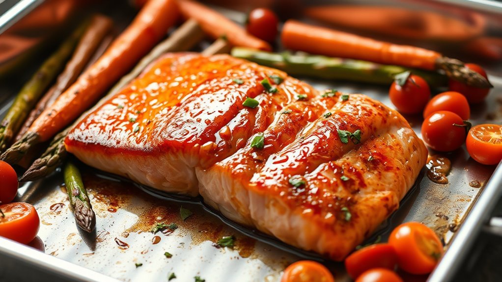 roast salmon at 450 f