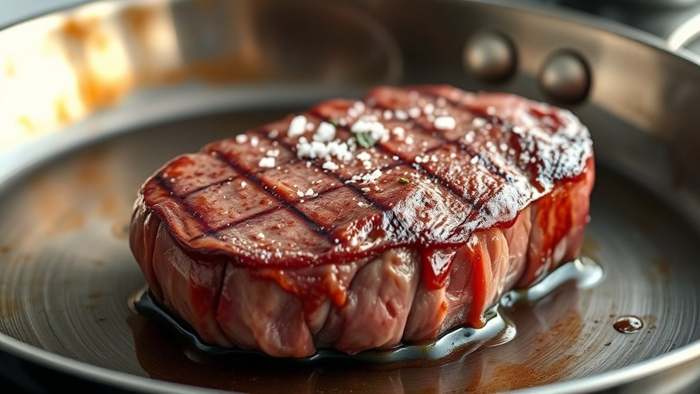 sear crust aroma juiciness