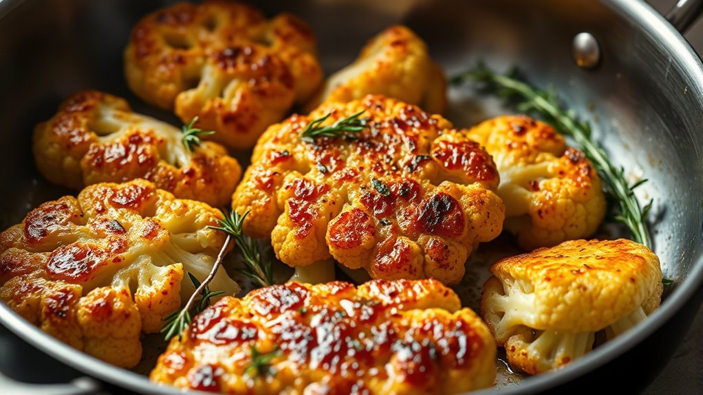 searing cauliflower for perfection