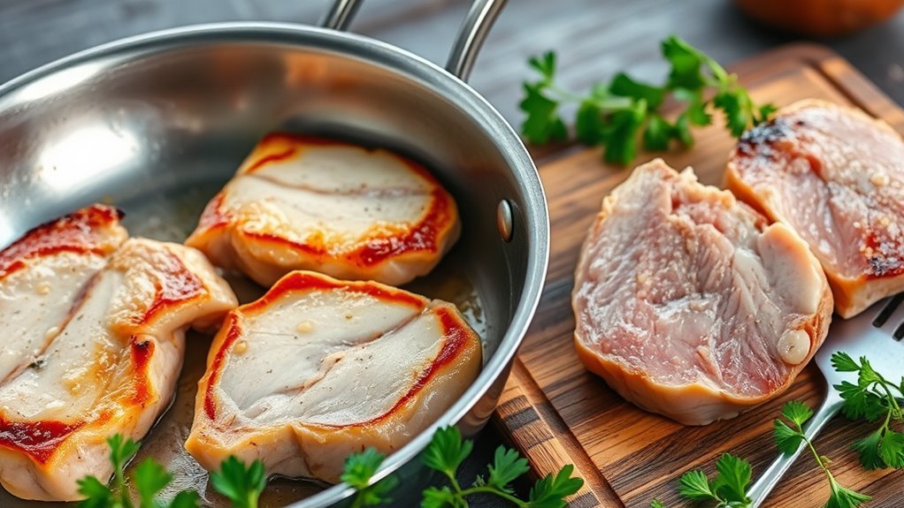thin quick cooking pork options