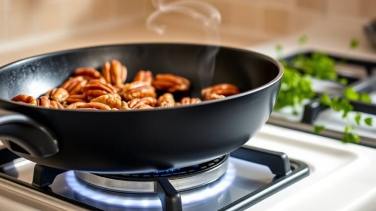 toast pecans in pan
