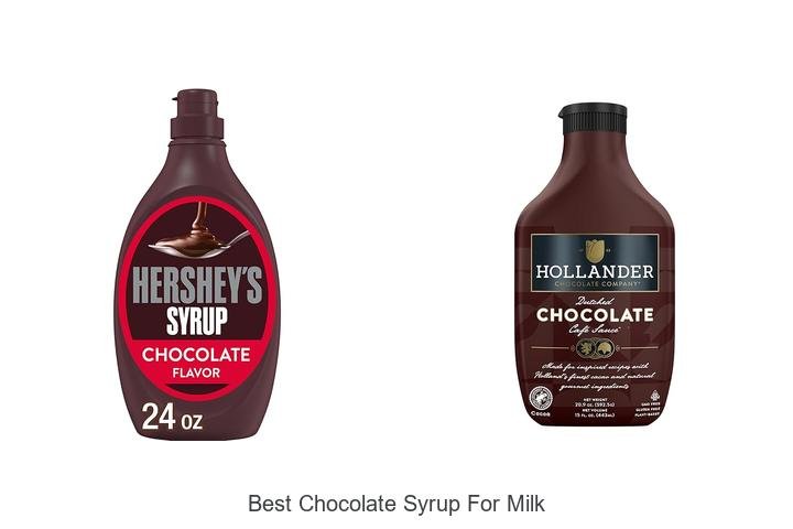 Irresistible Chocolate Syrup for Your Milk Delight