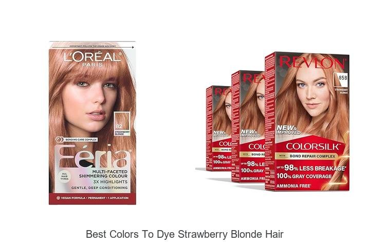 Best Colors to Dye Strawberry Blonde Hair Tips