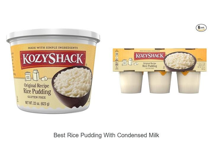 Irresistible Rice Pudding: Condensed Milk Secret