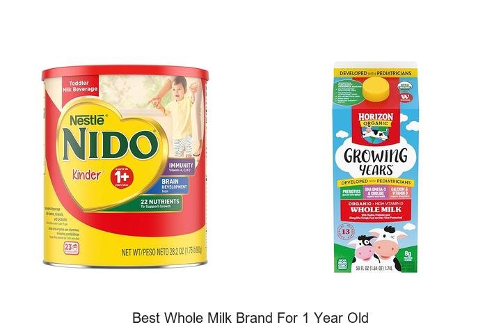 Top Whole Milk Brands for Your One-Year-Old’s Health